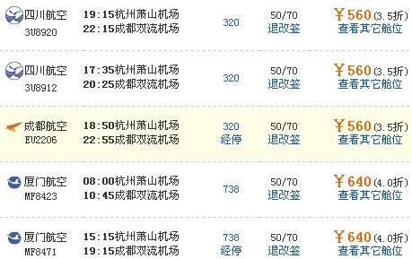 杭州飞往成都的机票价格及信息技术咨询服务的关联